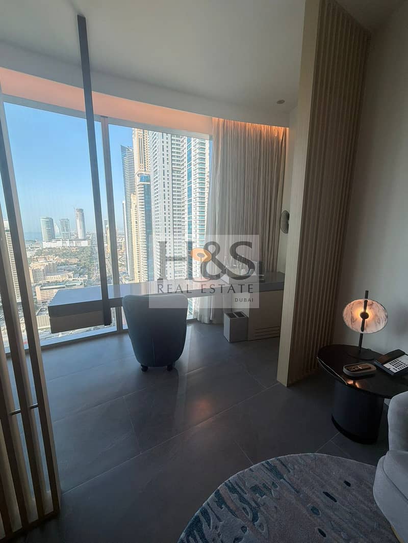 Furnished 1BR Apartment | Sea & Marina View | Ciel - Image 13
