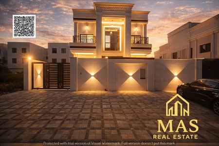 阿尔赫利奥， 阿治曼 6 卧室别墅待售 - Luxury villa golden . png