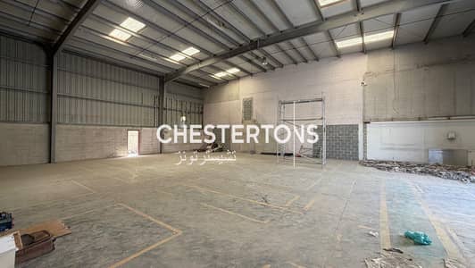 Warehouse for Rent in Al Quoz, Dubai - 80KW | ROAD FACING | NICE COMPUND | BEHIND SH ZAYED RD