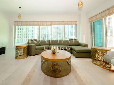 2 Bedroom Flat for Rent in Dubai Marina, Dubai - Marina View | Bright | Spacious Modern