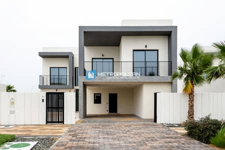 4 Bedroom Villa for Rent in Yas Island, Abu Dhabi - Corner 4BR+M I Vacant I Partial Golf Course View