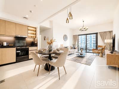 3 Bedroom Apartment for Rent in Downtown Dubai, Dubai - Fully Furnished | High Floor | Vacant