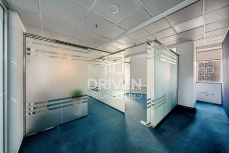 Office for Rent in Sheikh Zayed Road, Dubai - Fitted Office Space | Dewa and Chiller Included