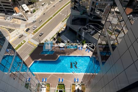 1 Bedroom Flat for Rent in Al Reem Island, Abu Dhabi - Full Pool View | Fully Furnished | High End