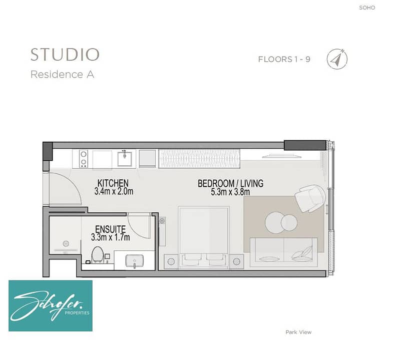 9 Floorplan Studio The Berkley. jpg