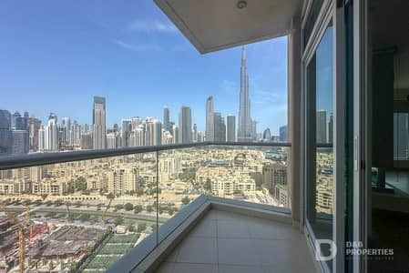 2 Bedroom Flat for Rent in Downtown Dubai, Dubai - High Floor | Burj Khalifa View | Spacious Layout 2 Bedroom Flat for Rent in Downtown Dubai, Dubai - High Floor | Burj Khalifa View | Spacious Layout
