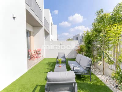 3 Bedroom Townhouse for Rent in Tilal Al Ghaf, Dubai - Single Row | Fully Furnished | Quiet Location