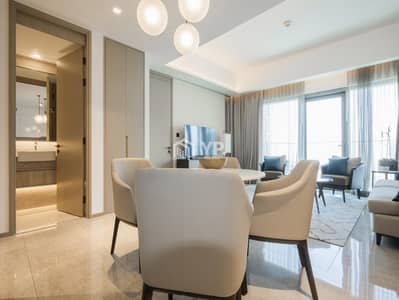 1 Bedroom Apartment for Rent in Dubai Creek Harbour, Dubai - High Floor| Fully Furnished | Sea View