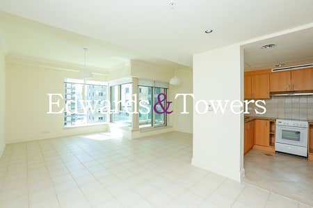 1 Bedroom Flat for Rent in Dubai Marina, Dubai - Exclusive: Vacant 1+S with Partial Marina View