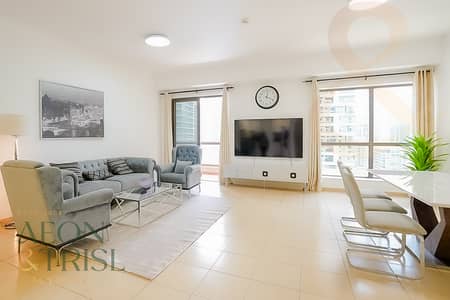 2 Bedroom Flat for Rent in Jumeirah Beach Residence (JBR), Dubai - Vacant | 2 BR | Furnished | Kitchen Upgraded