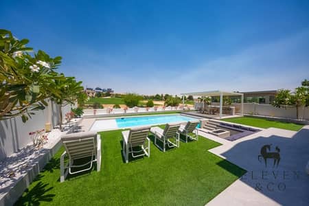 5 Bedroom Villa for Sale in Dubai Sports City, Dubai - Exclusive | Upgraded 5BR Villa | Golf Course View