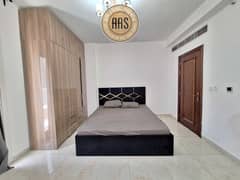 Sami Furnished 1-Bedroom Apt Available for Rent 55k in warsan4 Dubai