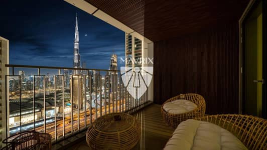 3 Bedroom Flat for Rent in Za'abeel, Dubai - Burj Khalifa Views | Private Sauna | Furnished