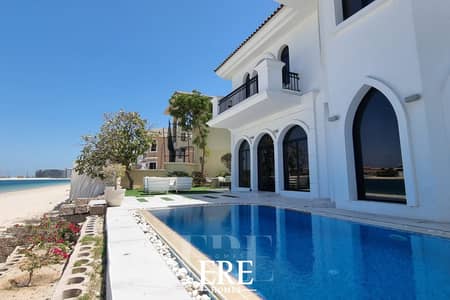 4 Bedroom Villa for Rent in Palm Jumeirah, Dubai - Beachfront 4BR Villa | Atlantis View | Palm 4 Bedroom Villa for Rent in Palm Jumeirah, Dubai - Beachfront 4BR Villa | Atlantis View | Palm