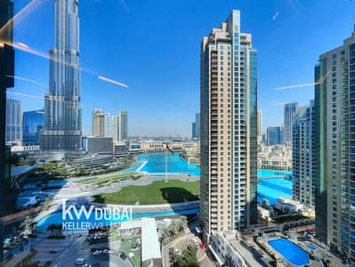 2 Bedroom Flat for Rent in Downtown Dubai, Dubai - Full Burj Khalifa View | Luxury Furnished | Vacant