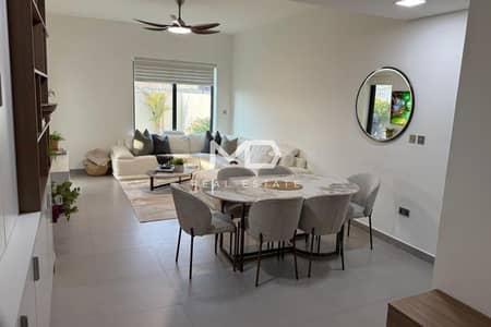 3 Bedroom Townhouse for Rent in Yas Island, Abu Dhabi - Single Row | End Unit | Furnished 3BR+M | Noya 1