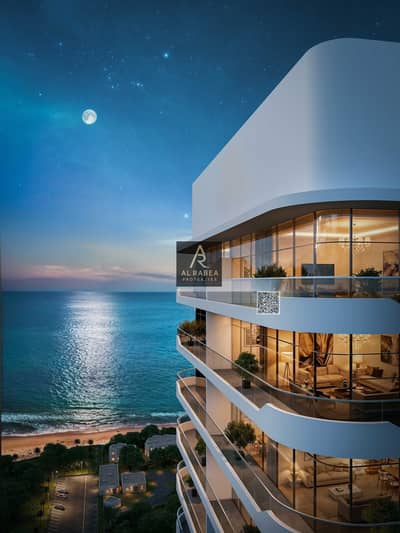 2 Bedroom Flat for Sale in Al Rumaila, Ajman - 260211_RARE. 7710-AMWAJ-GJ_Exterior_Balcony Close up. png 2 Bedroom Flat for Sale in Al Rumaila, Ajman - 260211_RARE. 7710-AMWAJ-GJ_Exterior_Balcony Close up. png