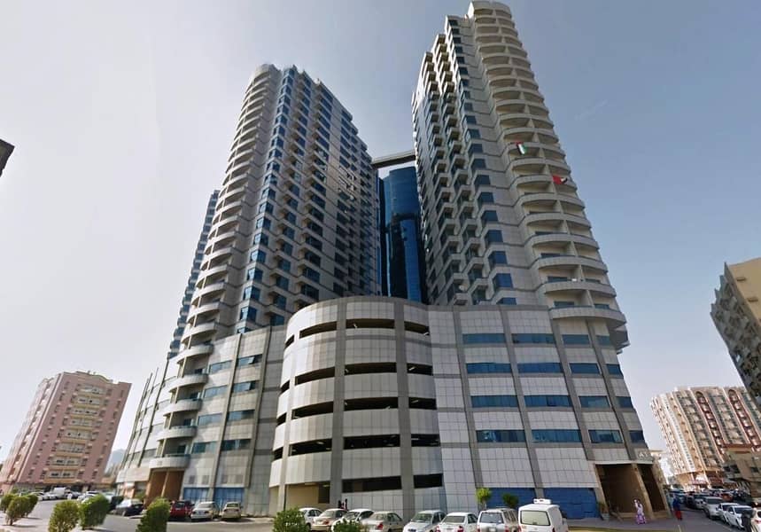 Falcon Towers 1 Bed Hall 2 Washrooms big size in Downtown Ajman