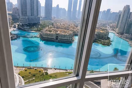 2 Bedroom Apartment for Sale in Downtown Dubai, Dubai - Fountain View | Mid Floor | Vacant On Transfer