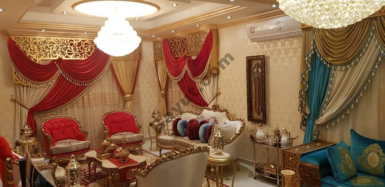 amazing villa for sale in ajman with furnished