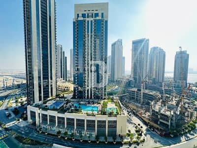 2 Bedroom Flat for Rent in Dubai Creek Harbour, Dubai - Park and Water View | Chiller Free | Available