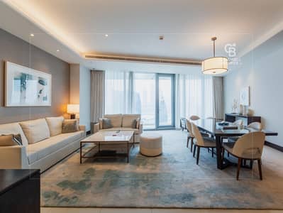 2 Bedroom Apartment for Rent in Downtown Dubai, Dubai - Burj Khalifa View | High Floor | Vacant