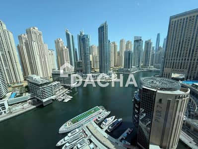 1 Bedroom Flat for Rent in Dubai Marina, Dubai - Vacant Soon | Marina View | Rare Layout