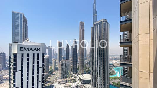 2 Bedroom Flat for Sale in Downtown Dubai, Dubai - Corner Layout | High Floor | Partial Burj View 2 Bedroom Flat for Sale in Downtown Dubai, Dubai - Corner Layout | High Floor | Partial Burj View