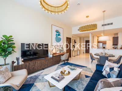 1 Bedroom Flat for Rent in Dubai Media City, Dubai - Fully Furnished | High Floor | Panoramic Sea View