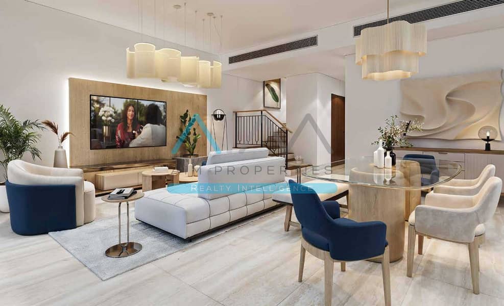 4 TwinVilla-Living-Dining-DAMAC-Islands-2. jpg