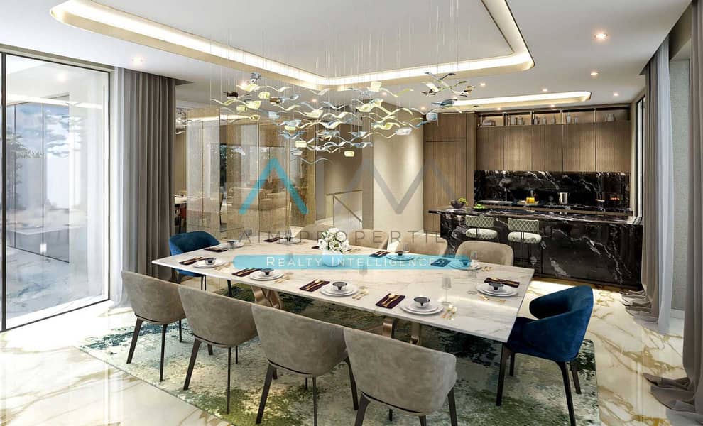 6 Villa-DiningArea-DAMAC-Islands-2. jpg