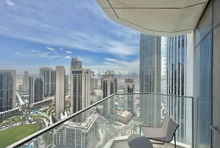 2 Bedroom Apartment for Rent in Dubai Creek Harbour, Dubai - FULLY FURNISHED | CREEK WATER VIEW | MID FLOOR