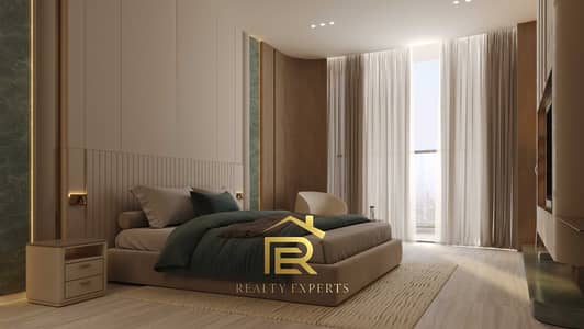 2 Cпальни Апартаменты Продажа в Бизнес Бей, Дубай - Aquarise Bedroom-2. jpg