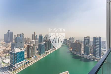 2 Bedroom Apartment for Rent in Business Bay, Dubai - High Floor | Skyline Canal & Burj View | Vacant 2 Bedroom Apartment for Rent in Business Bay, Dubai - High Floor | Skyline Canal & Burj View | Vacant