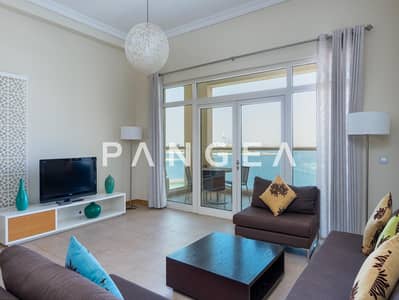 1 Bedroom Apartment for Rent in Palm Jumeirah, Dubai - Sea View | Private Beach Access | Ready to Move In