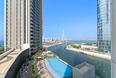 1 Bedroom Apartment for Sale in Dubai Marina, Dubai - Vacant on transfer | Sea and Marina views | Emaar