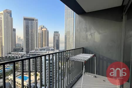 2 Bedroom Apartment for Rent in Dubai Creek Harbour, Dubai - PARK VIEW | PARTIAL SEA VIEW| HIGH FLOOR | VACANT