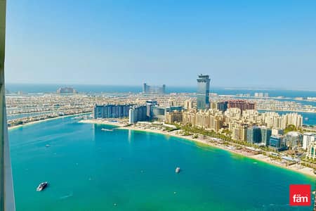 شقة 3 غرف نوم للايجار في دبي هاربور‬، دبي - شقة في جراند بلو تاور1،جراند بلو تاور،إعمار بيتشفرونت،دبي هاربور‬ 3 غرف 450000 درهم - 15350552
