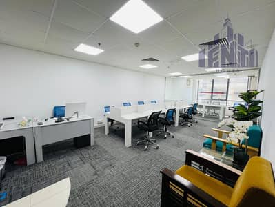 Office for Rent in Jumeirah Village Circle (JVC), Dubai - Furnished | High Floor | Elegant Ambience