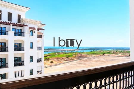 2 Bedroom Apartment for Sale in Yas Island, Abu Dhabi - Golf And Sea View | Closed Kitchen | Vacant 2 Bedroom Apartment for Sale in Yas Island, Abu Dhabi - Golf And Sea View | Closed Kitchen | Vacant