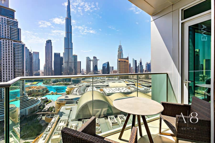 Panoramic Skyline & Burj Khalifa Views | Signature 2BR | High Floor Panoramic Skyline & Burj Khalifa Views | Signature 2BR | High Floor