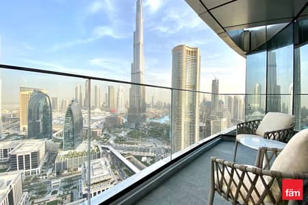3 Bedroom Apartment for Rent in Downtown Dubai, Dubai - High Floor | 02 Series | Burk Khlifa View