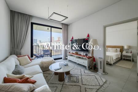 1 Bedroom Flat for Rent in Jumeirah Village Circle (JVC), Dubai - 1BR+Study | Spacious | Fully Furnished
