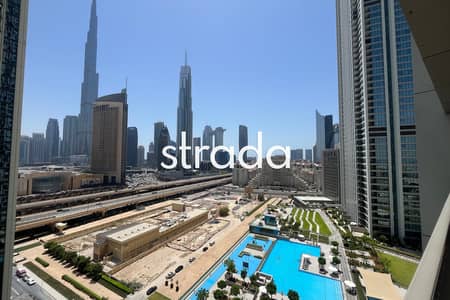 3 Bedroom Apartment for Rent in Za'abeel, Dubai - Vacant | Full Burj Khalifa View | Fully Furnished