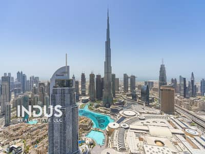 3 Bedroom Apartment for Sale in Downtown Dubai, Dubai - Duplex | Burj Views | 01 Series | Fully Furnished