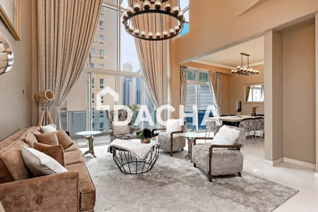 3 Bedroom Flat for Sale in Dubai Marina, Dubai - Duplex | Fully Furnished | Upgraded