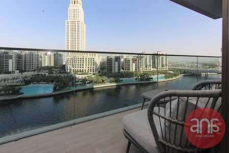 2 Bedroom Apartment for Rent in Dubai Creek Harbour, Dubai - Full Canal View | Fully Furnished | 12 Cheques