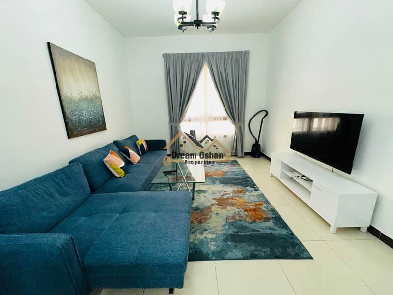 Fully Furnished 1BR for Family & 12 Payments