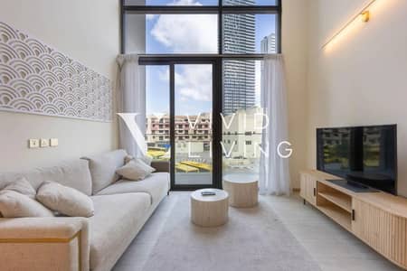 1 Bedroom Flat for Rent in Jumeirah Village Circle (JVC), Dubai - Fully Furnished | Duplex Style | Vacant
