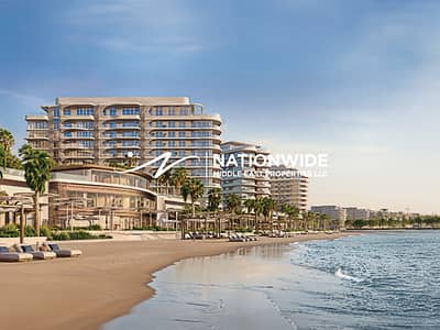 1 Bedroom Apartment for Sale in Fahid Island, Abu Dhabi - Amazing 1BR|Beachfront|Partial Sea+Community View